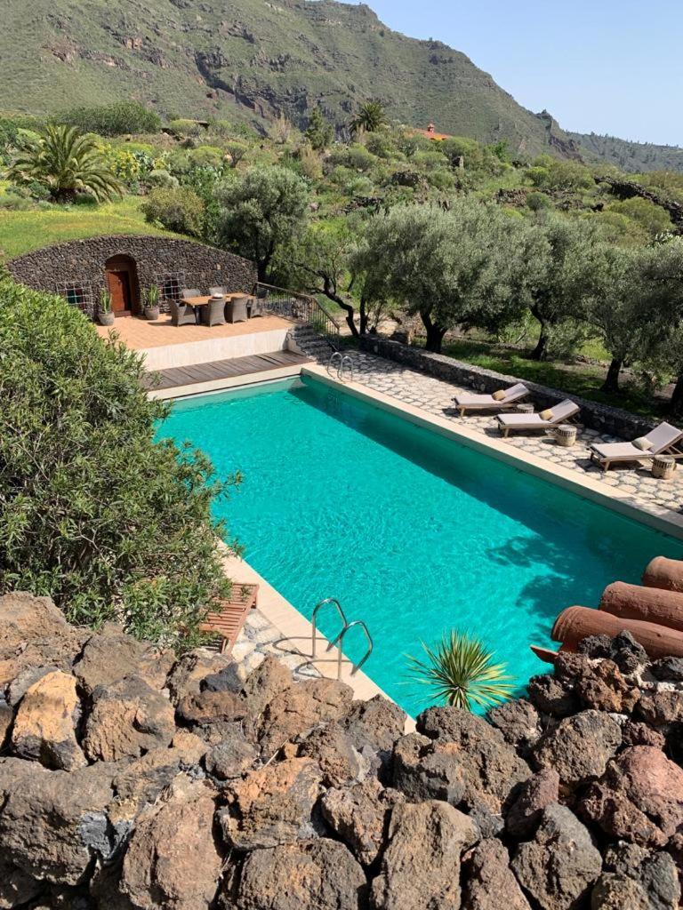 Luxury Villa In Nature With Swimming Pool Tenerife, Santiago Del Teide, With Sea And Mountain Views El Retamar Rom bilde